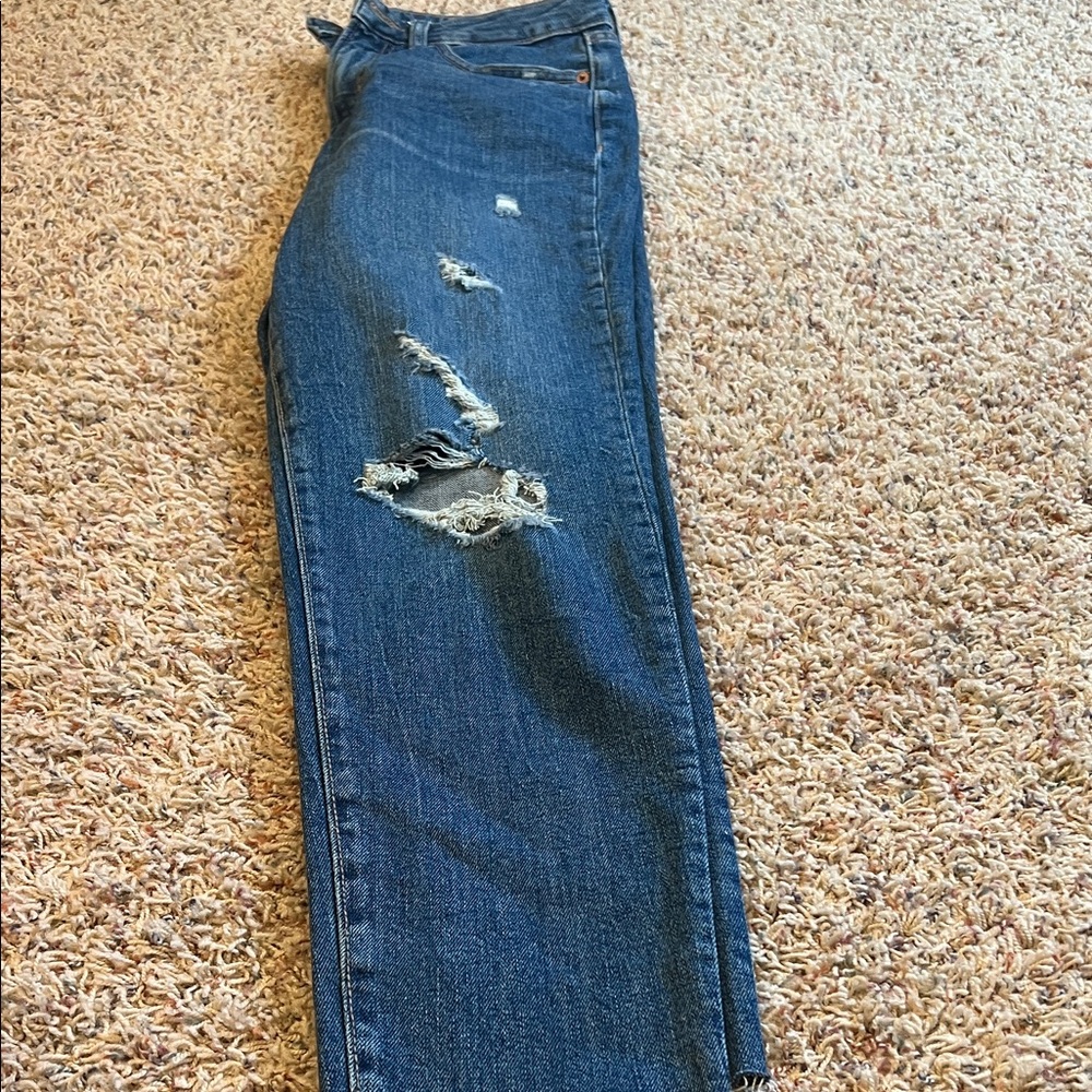 Old Navy Straight Leg Jeans in Blue
